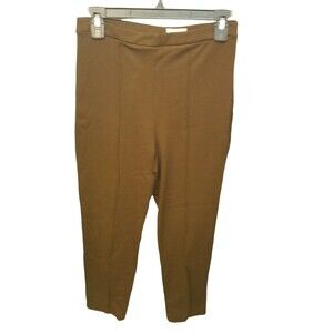 Switchmates Womens Size 14 Brown Solid Elastic Waist Skinny Pants